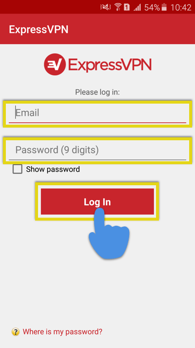 log-in