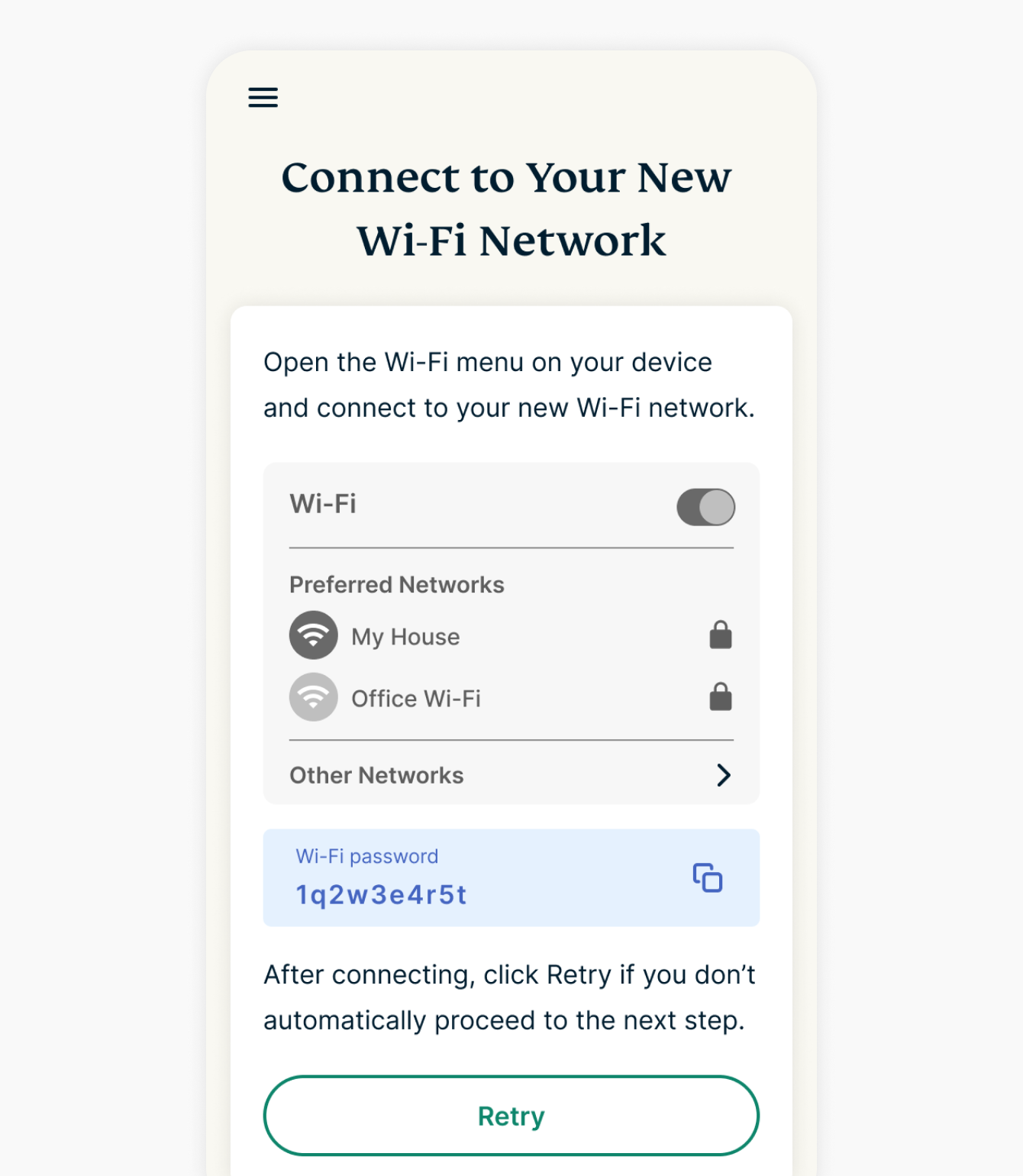 router connect to new wi-fi