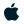 "Apple" icon.