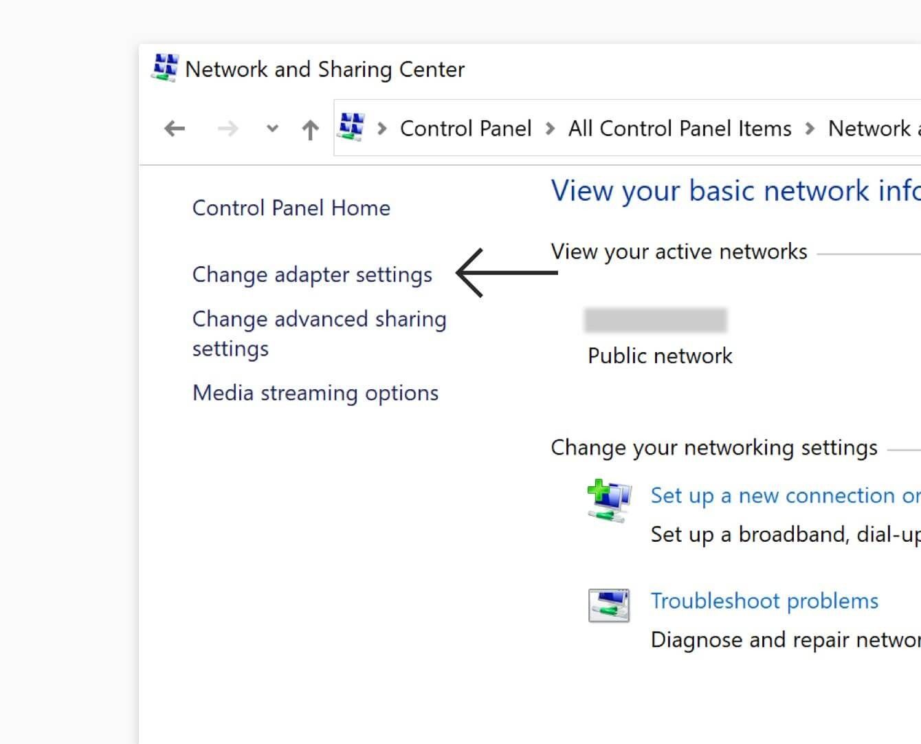 how to fix restoring network connection