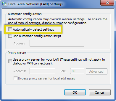 chrome-lan-options