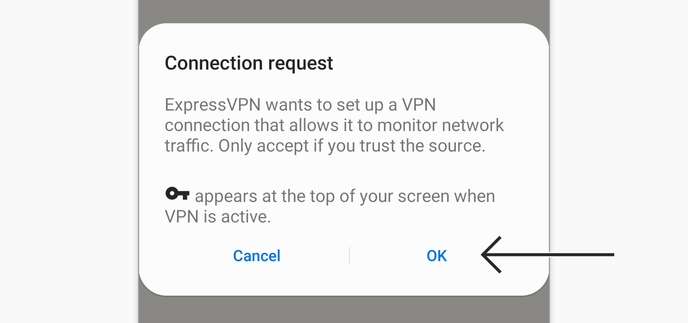 Configure uma VPN no Android 5 e superior