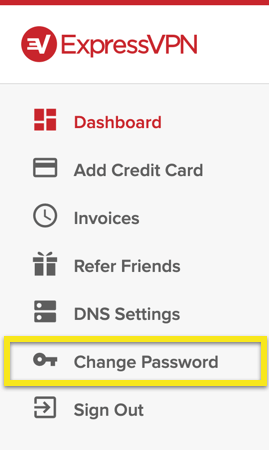 How To Change Your Expressvpn Password Expressvpn