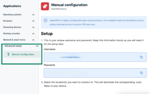 ExpressVPN sign in page.