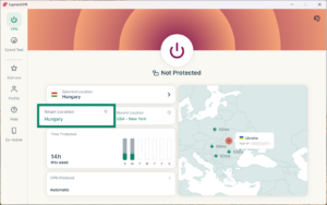 ExpressVPN Smart Location feature.