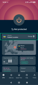 ExpressVPN Fastest Location feature.