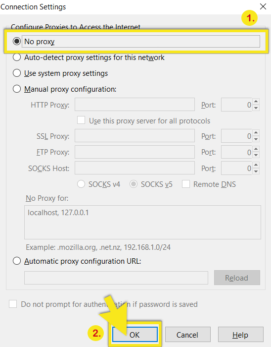 disable changing proxy settings missing