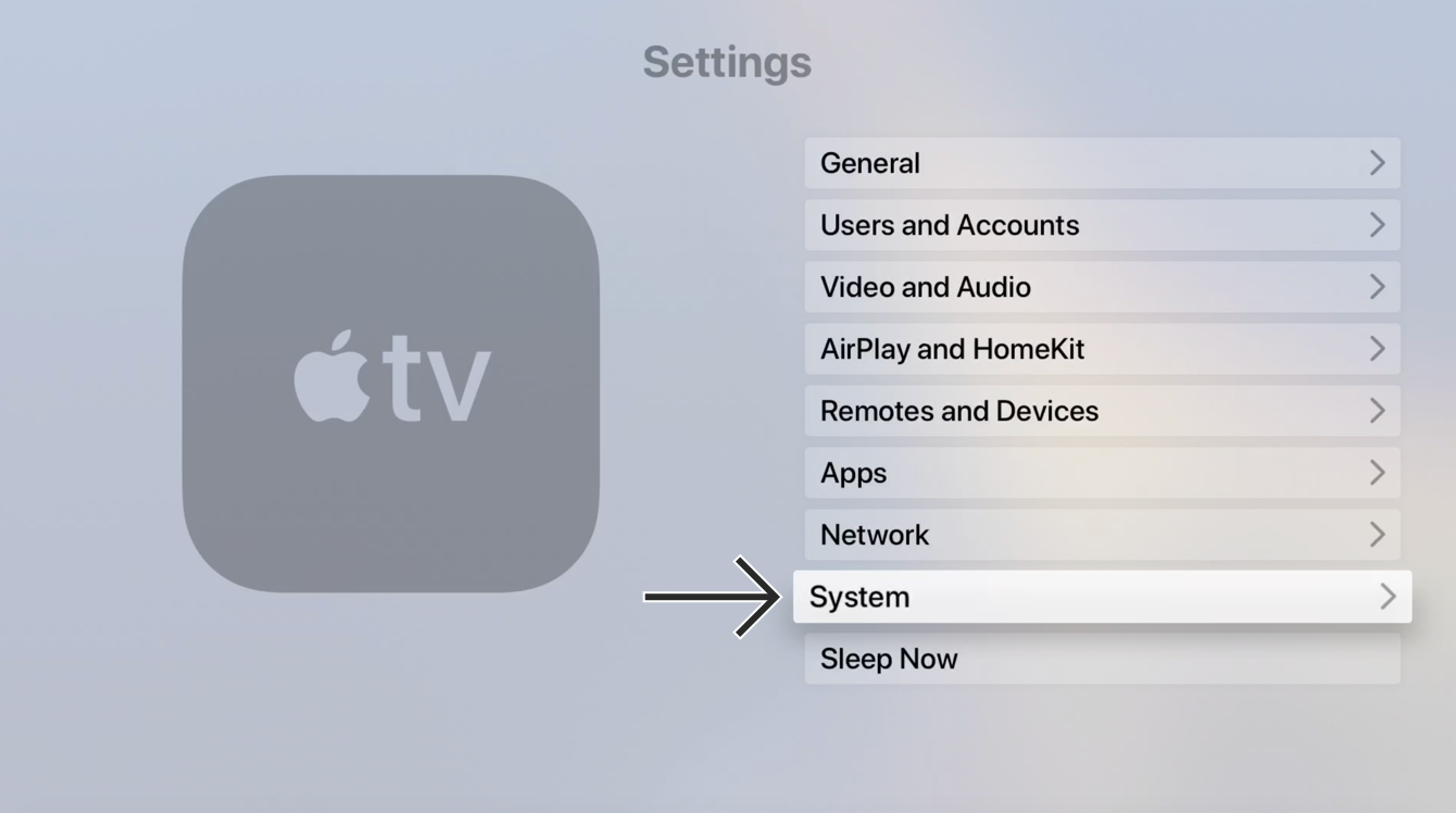 Set up apple deals tv