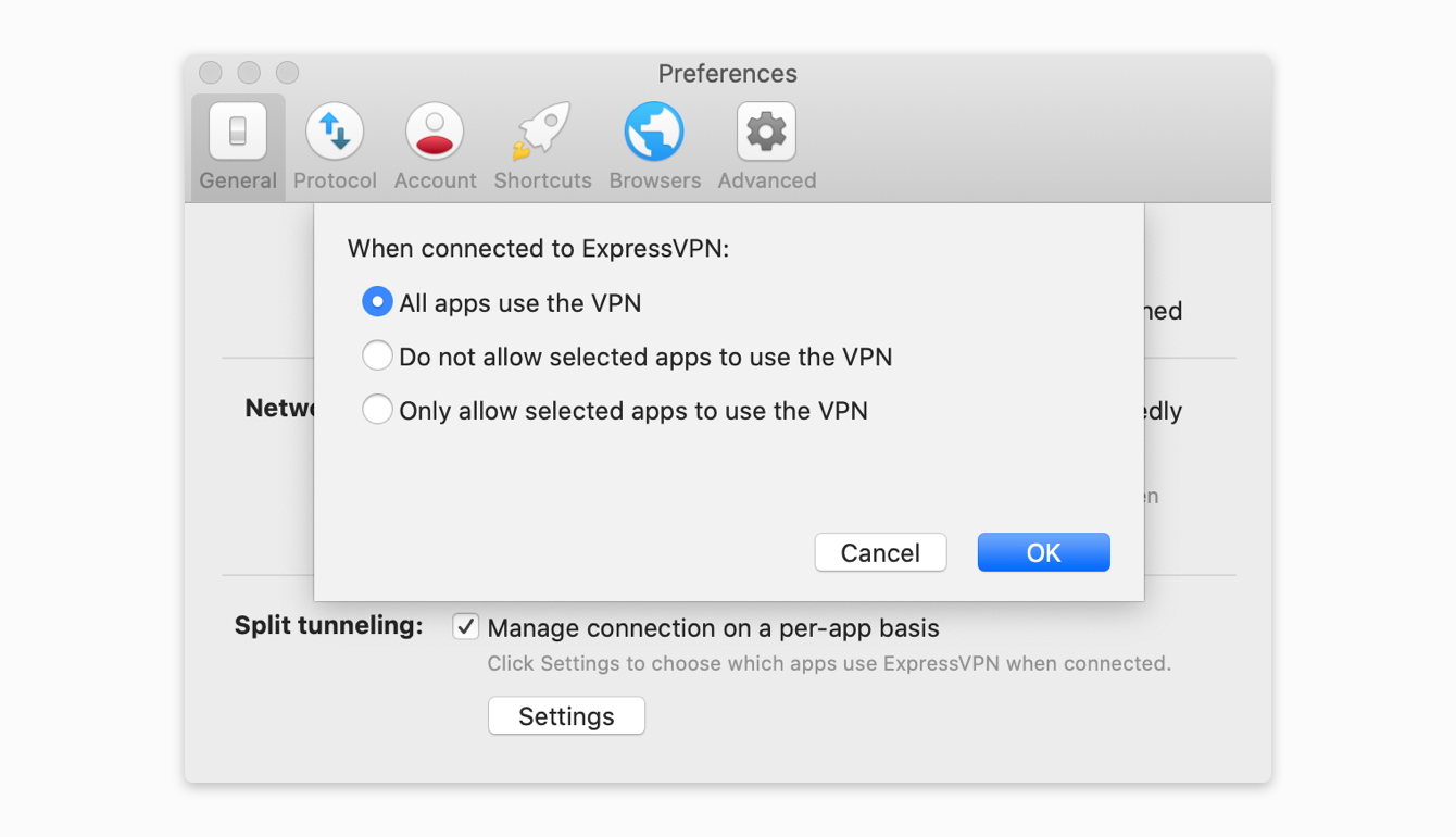 vpn express setup for mac