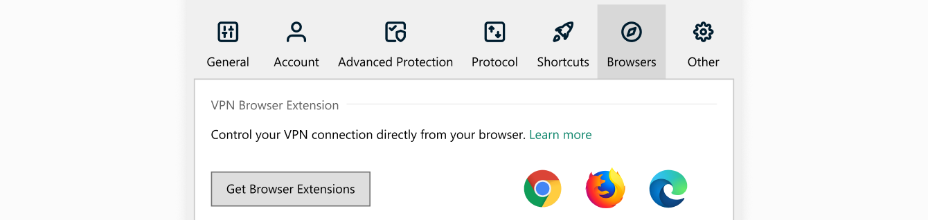 Click "Get Browser Extensions."