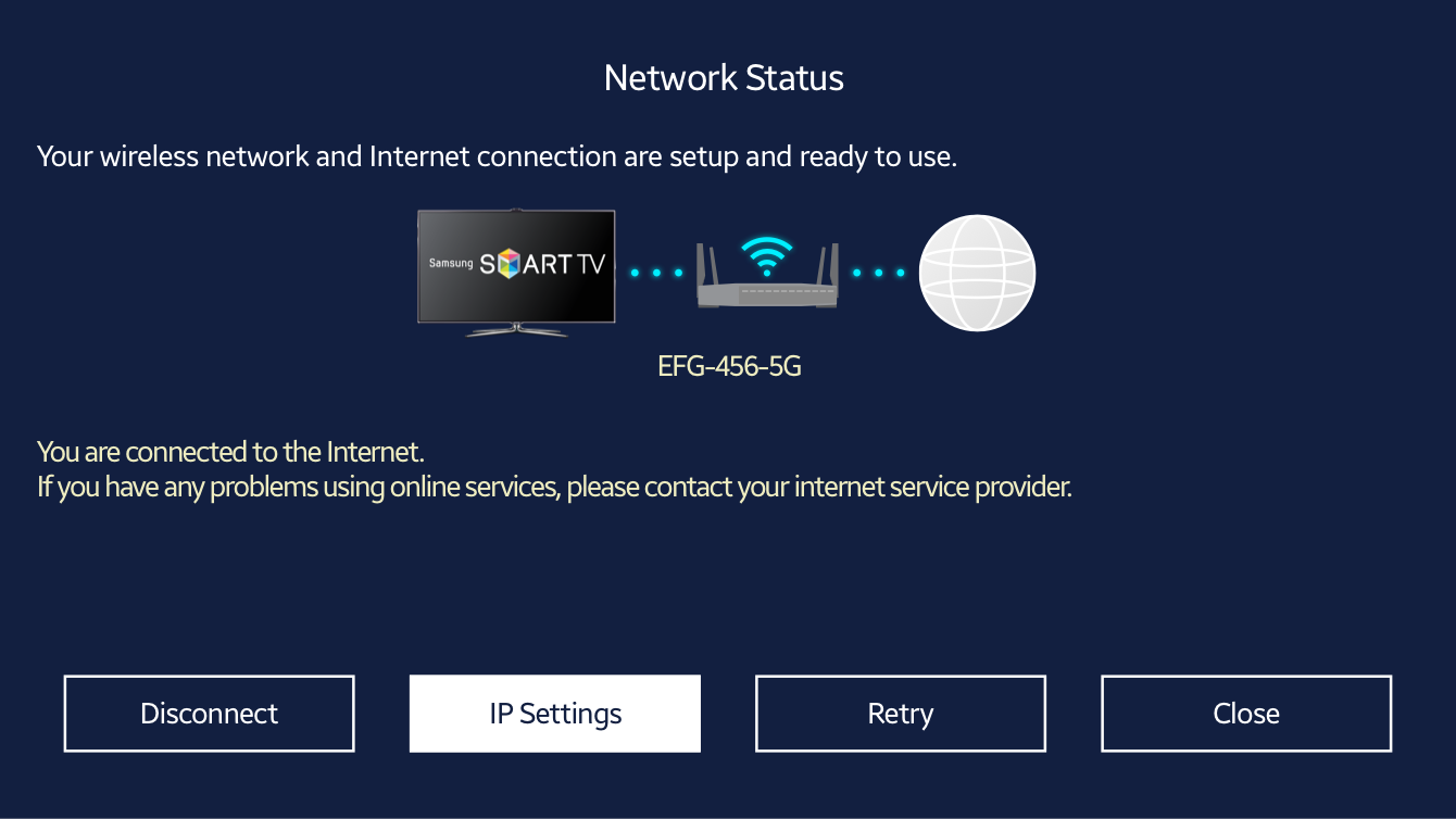 Seleccione "Configurar IP".