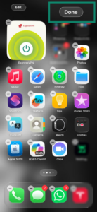 Add widgets to iOS home screen.