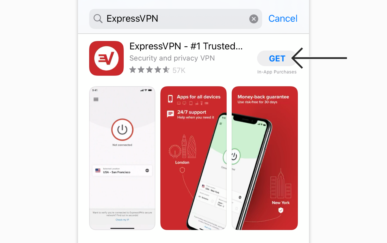 download express vpn for iphone