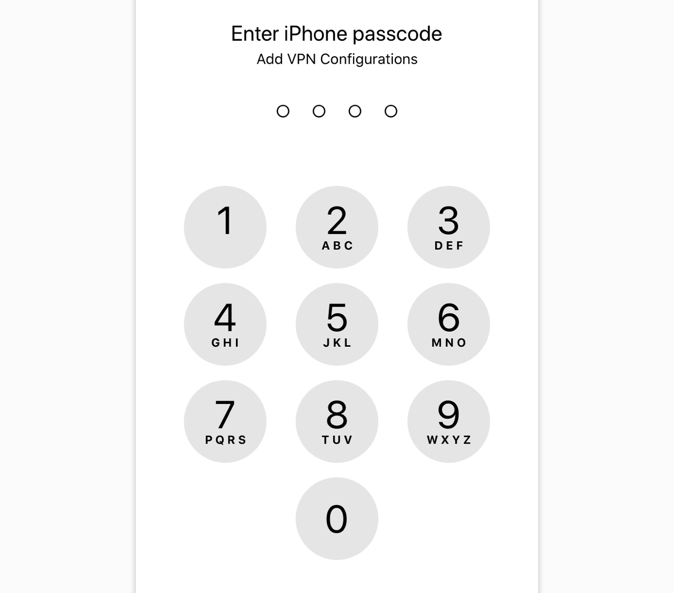 Use your Touch ID or enter your passcode on your phone. 