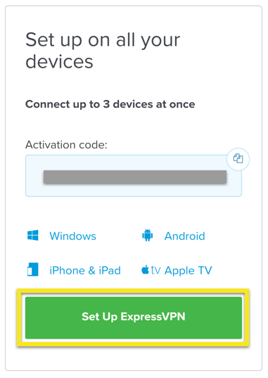 ios set up expressvpn