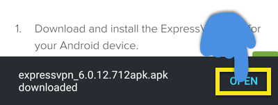 Android设置和使用ExpressVNP教程