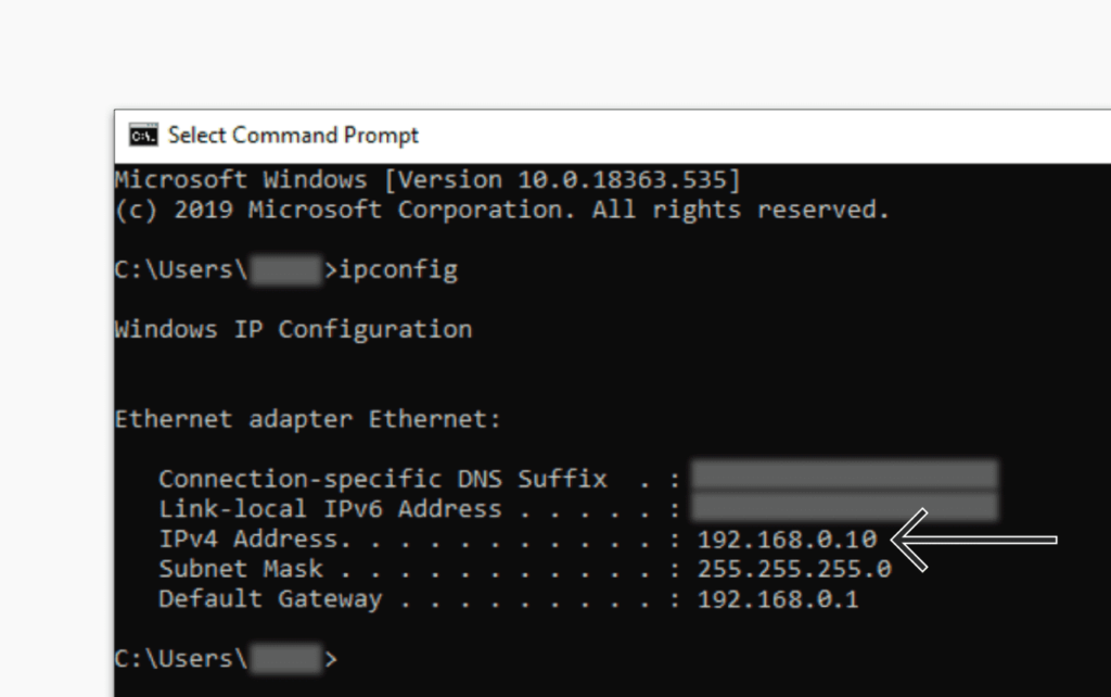 How to Find Your Private IP Address and Default Gateway | ExpressVPN