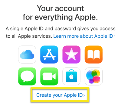 how to make free apple id