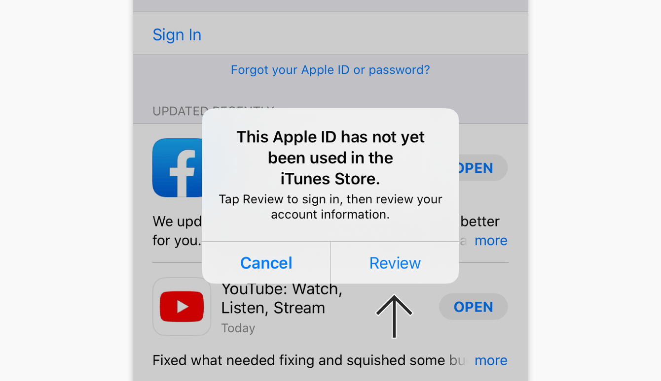 Apple id для app store. ITUNES логин. Вход в ITUNES Store. This Apple ID has not yet been used in the ITUNES Store. Tap Review to sign in, then Review your account information.. Что делать если this Apple ID has not yet been used in the ITUNES Store.