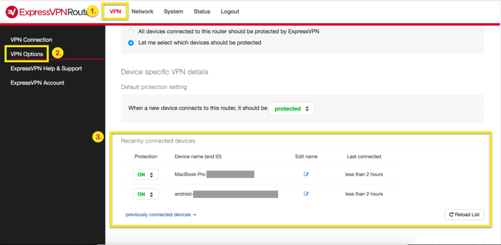 install expressvpn on router