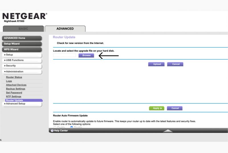 Current Firmware update for my R7000 AC1900 - Netgear