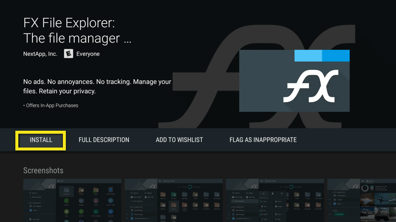 Install FX File Explorer.