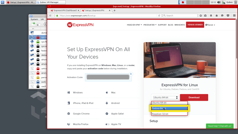 How To Install The Expressvpn App For Qubes Os Expressvpn