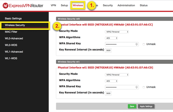 install expressvpn on router