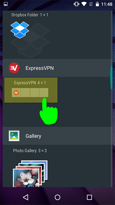 Android设置和使用ExpressVNP教程